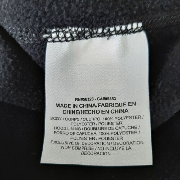 NIKE Sporty Pullover Hoodie Sweatshirt B&W Sz S - Picture 11 of 11